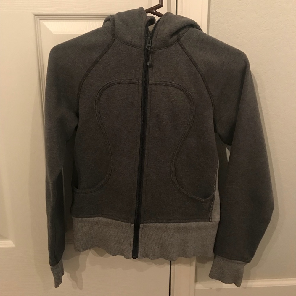 Lululemon Scuba Hoodie in Gray